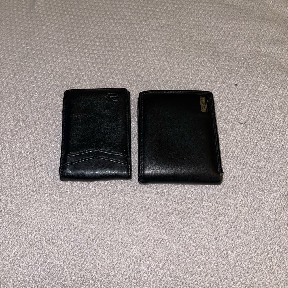 Two used wallets, good condition